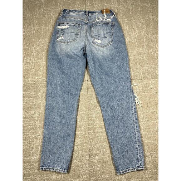 American Eagle Distressed Mom Jean Womens Size 2 - Picture 8 of 8